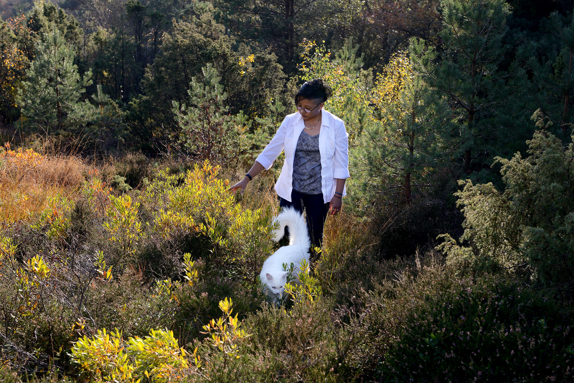 Cezar and his owner, Carla. (Photo: Joi Grinde)